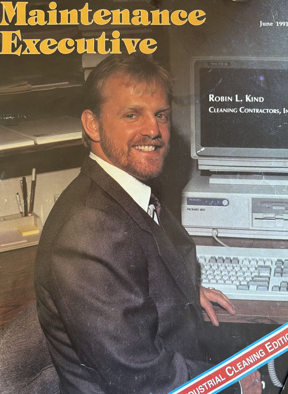 Robin Kind on the cover of Entrepreneur Magazine